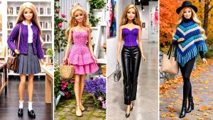 25 Crochet Barbie Doll Clothes and Outfit Ideas for Gifts