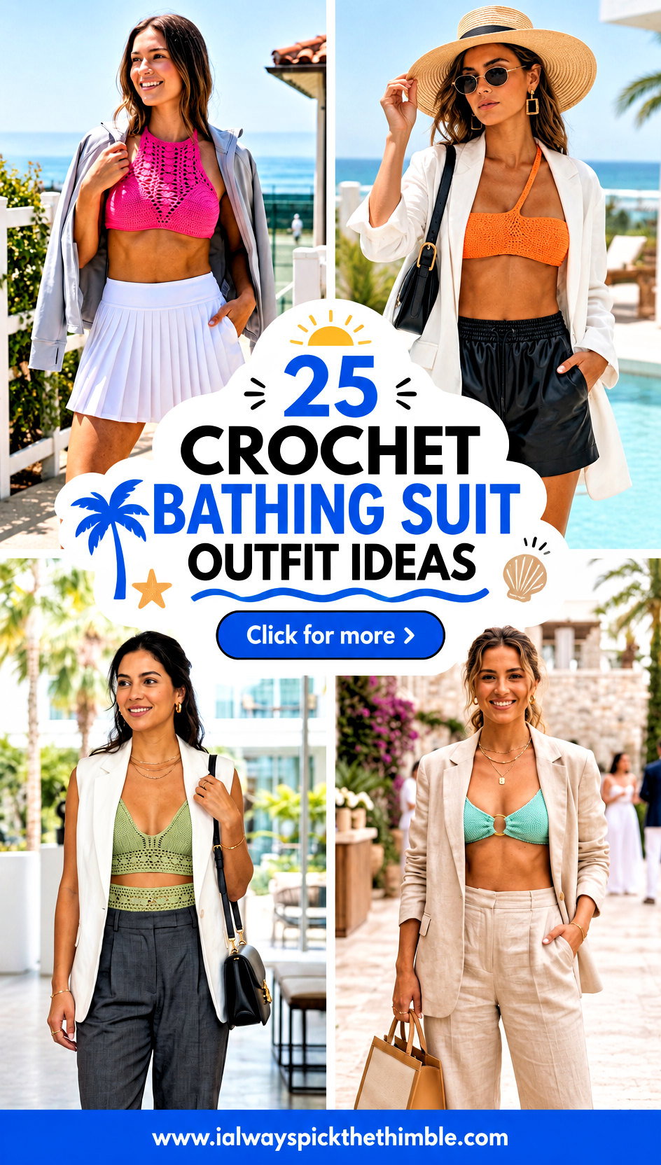 25 Crochet Bathing Suit Outfit Ideas for Seaside Trips - 25 Crochet Bathing Suit Outfit Ideas for Seaside Trips