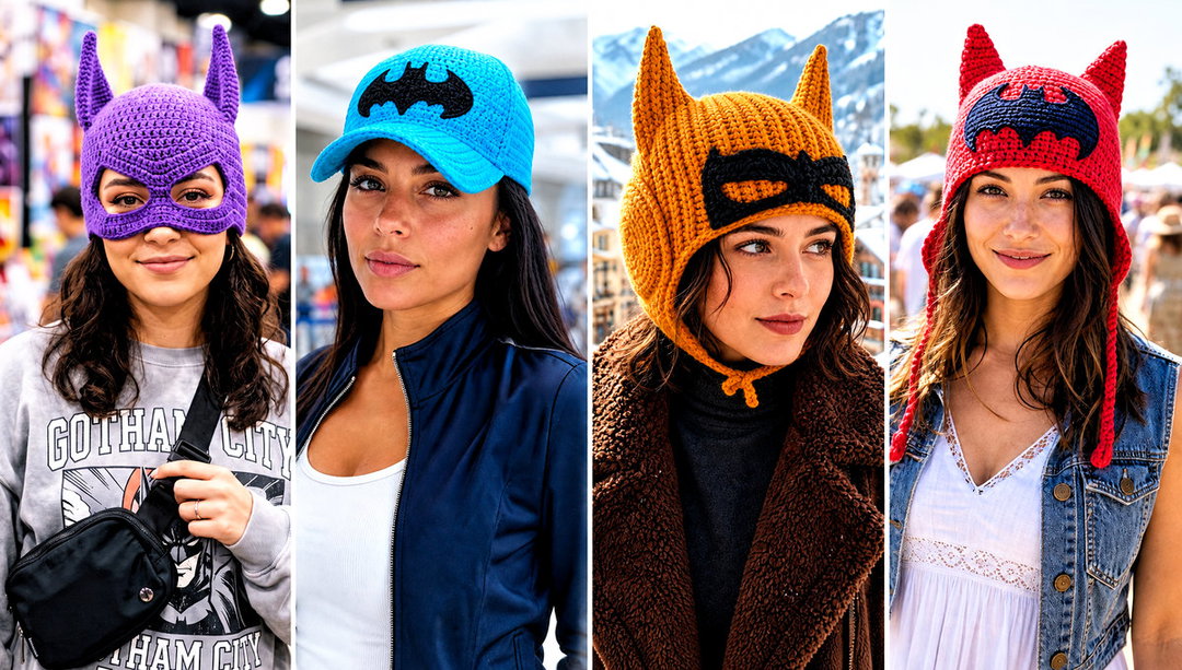 25 Crochet Batman Hat Outfit Ideas for Casual Comic Fans