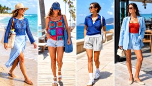 25 Crochet Beach Top Outfit Ideas for Easy Coastal Style