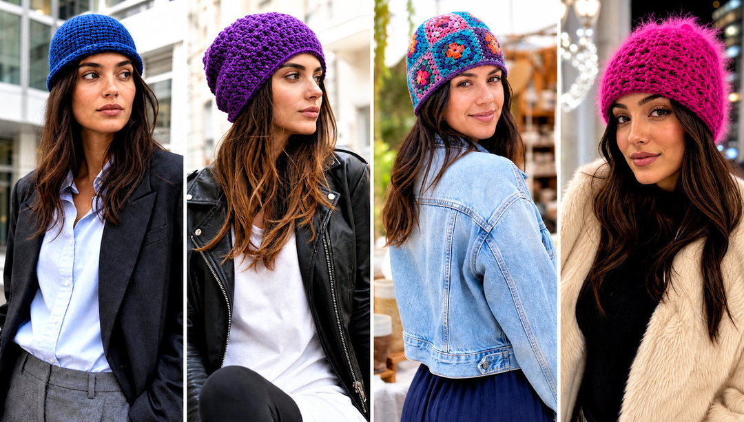 25 Crochet Beanie Hat Outfit Ideas for Cozy Weekends