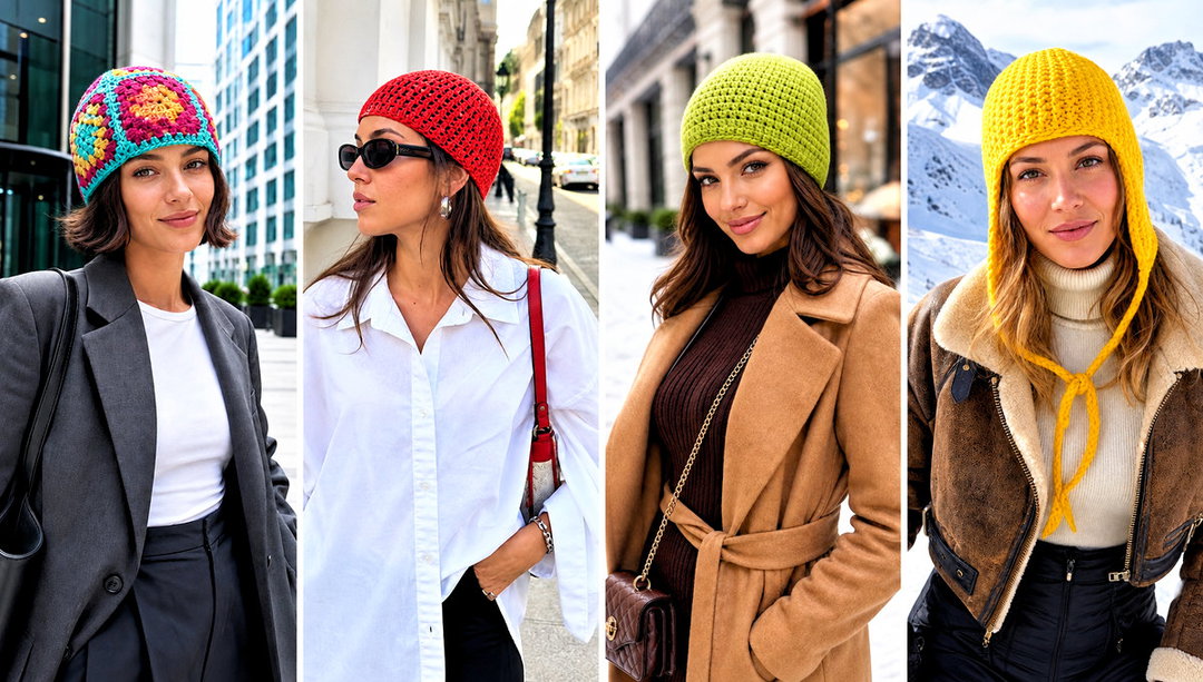 25 Crochet Beanies Outfit Ideas for Easy Winter Layers