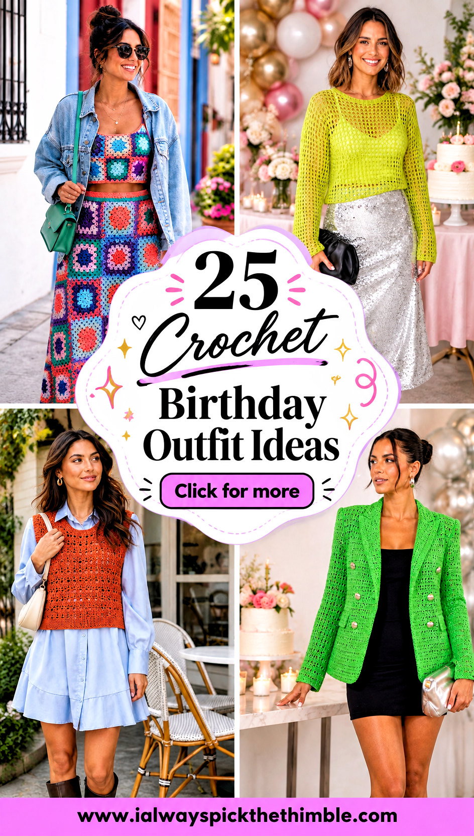 25 Crochet Birthday Outfit Ideas for a Personal Touch - 25 Crochet Birthday Outfit Ideas for a Personal Touch