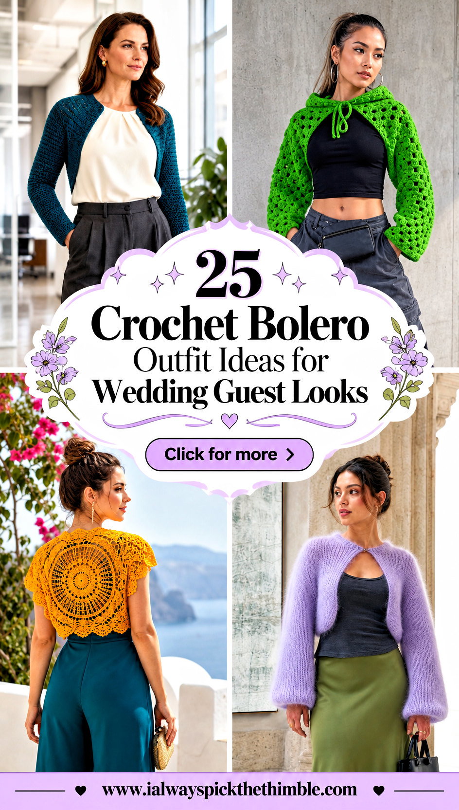 25 Crochet Bolero Outfit Ideas for Wedding Guest Looks - 25 Crochet Bolero Outfit Ideas for Wedding Guest Looks
