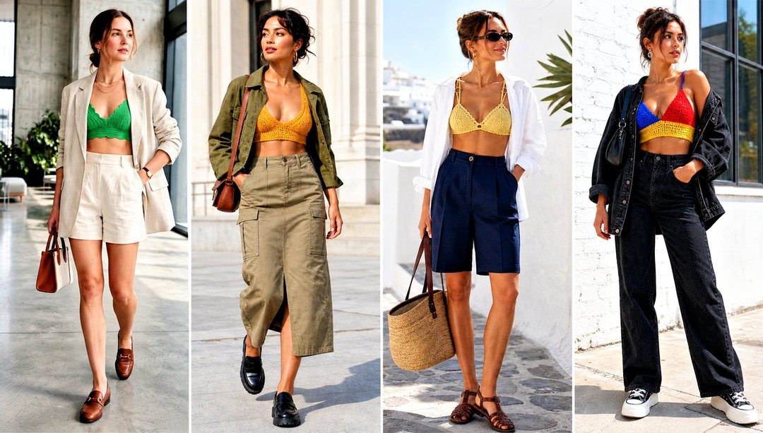 25 Crochet Bra Outfit Ideas for Easy Beachside Looks
