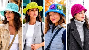 25 Crochet Brim Hat Outfit Ideas for Garden Party Style