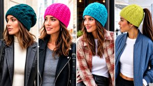 25 Crochet Cable Hat Outfit Ideas for Chilly Weekends