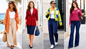 25 Crochet Cardigan Women Outfit Ideas for Weekend Brunch