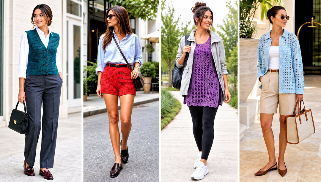 25 Crochet Clothing Designs and Outfit Ideas for Fresh Looks