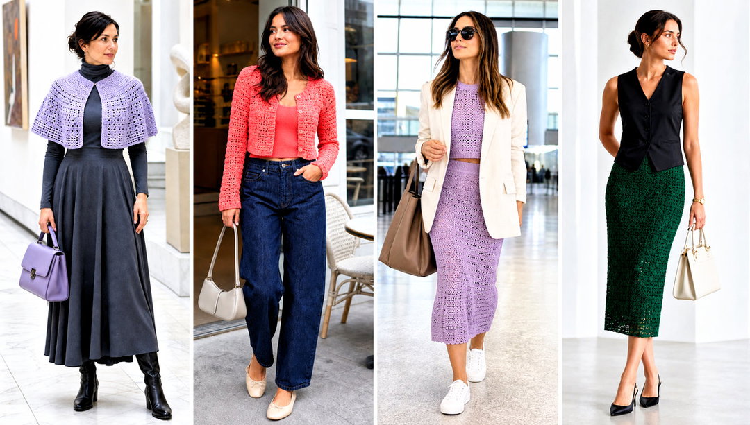 25 Crochet Clothing and Outfit Ideas for Weekend Plans