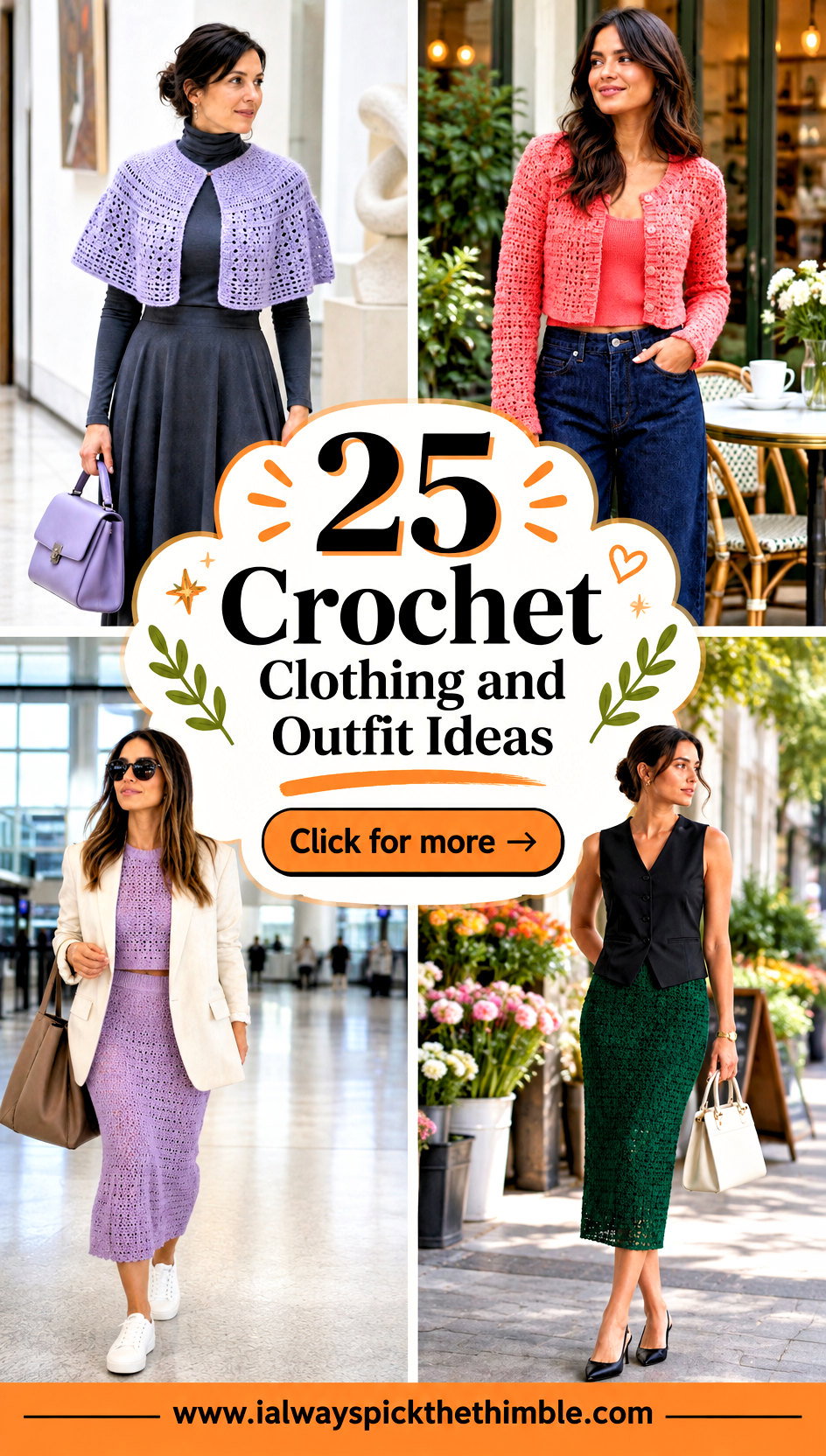25 Crochet Clothing and Outfit Ideas for Weekend Plans - 25 Crochet Clothing and Outfit Ideas for Weekend Plans