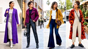 25 Crochet Coats & Jackets Outfit Ideas for Cool Days