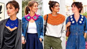 25 Crochet Collar Outfit Ideas for Vintage-Inspired Style