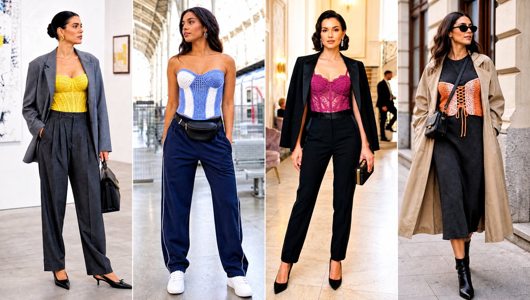 25 Crochet Corset Outfit Ideas for Modern Boho Style