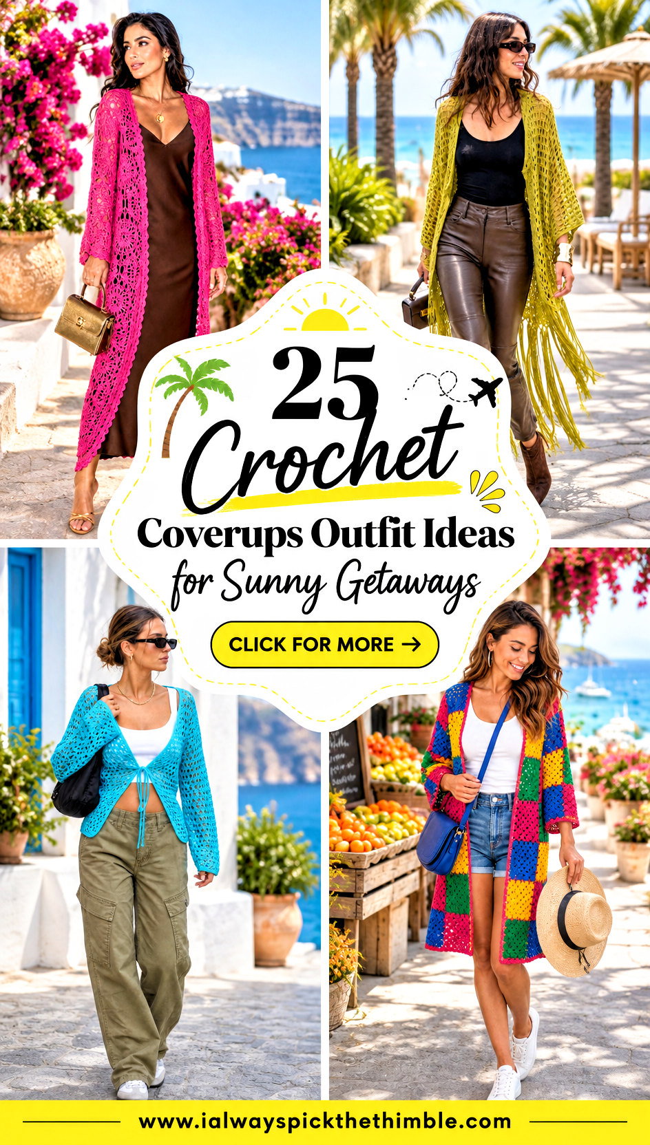 25 Crochet Coverups Outfit Ideas for Sunny Getaways - 25 Crochet Coverups Outfit Ideas for Sunny Getaways