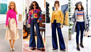 25 Crochet Doll Sweater Outfit Ideas for Cozy Mini Layers