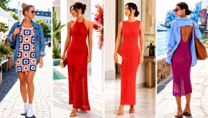 25 Crochet Dress Inspo Outfit Ideas for Beach Getaways