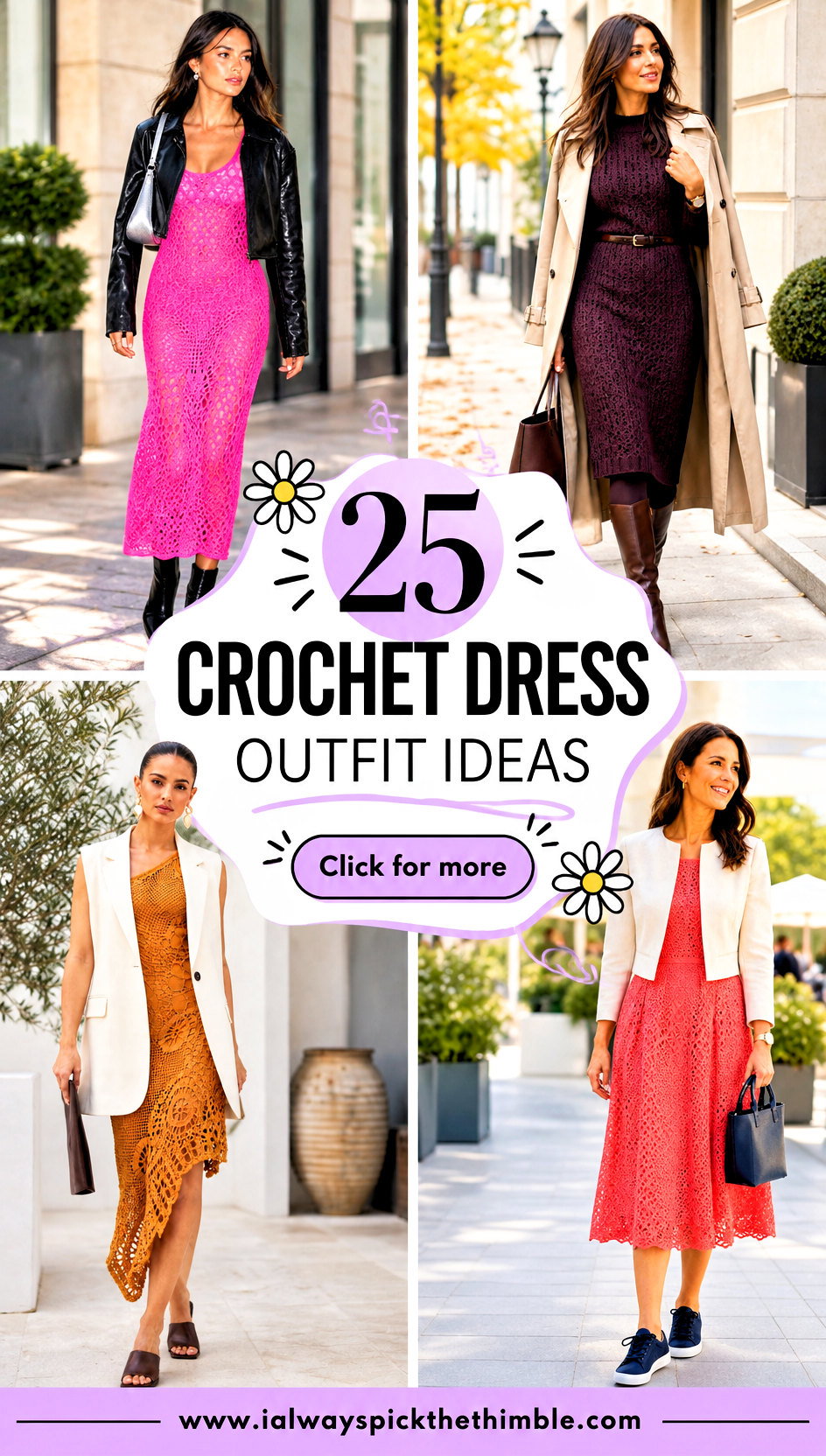 25 Crochet Dress Outfit Ideas for Easy Weekend Looks - 25 Crochet Dress Outfit Ideas for Easy Weekend Looks