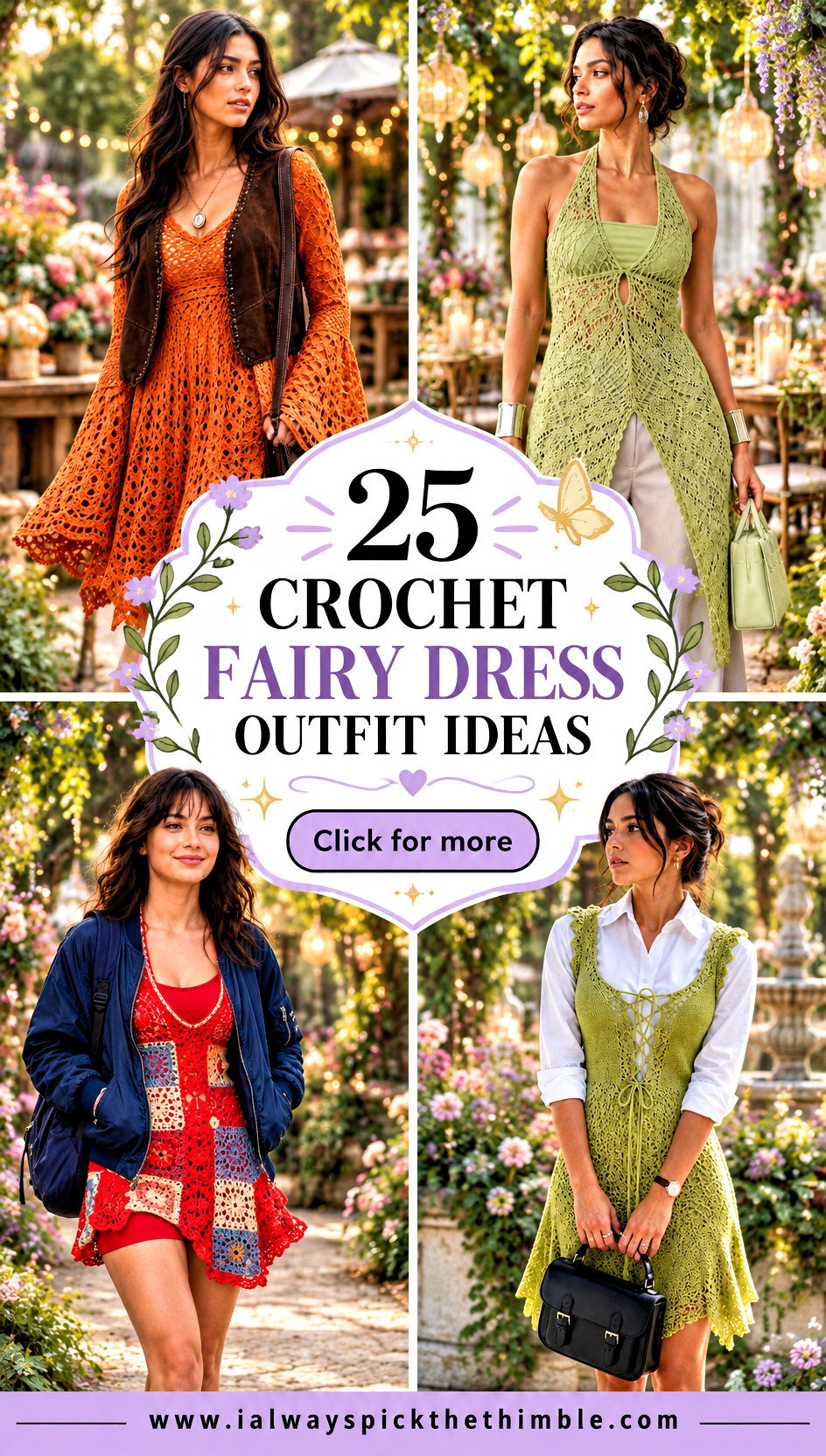 25 Crochet Fairy Dress Outfit Ideas for Enchanted Parties - 25 Crochet Fairy Dress Outfit Ideas for Enchanted Parties