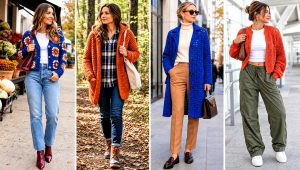 25 Crochet Fall Cardigan Outfit Ideas for Crisp Autumn Days