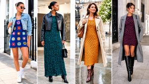 25 Crochet Flower Dress Outfit Ideas for Romantic Dates