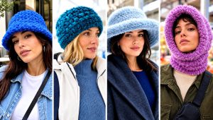 25 Crochet Fur Hat Outfit Ideas for Cozy Winter Walks