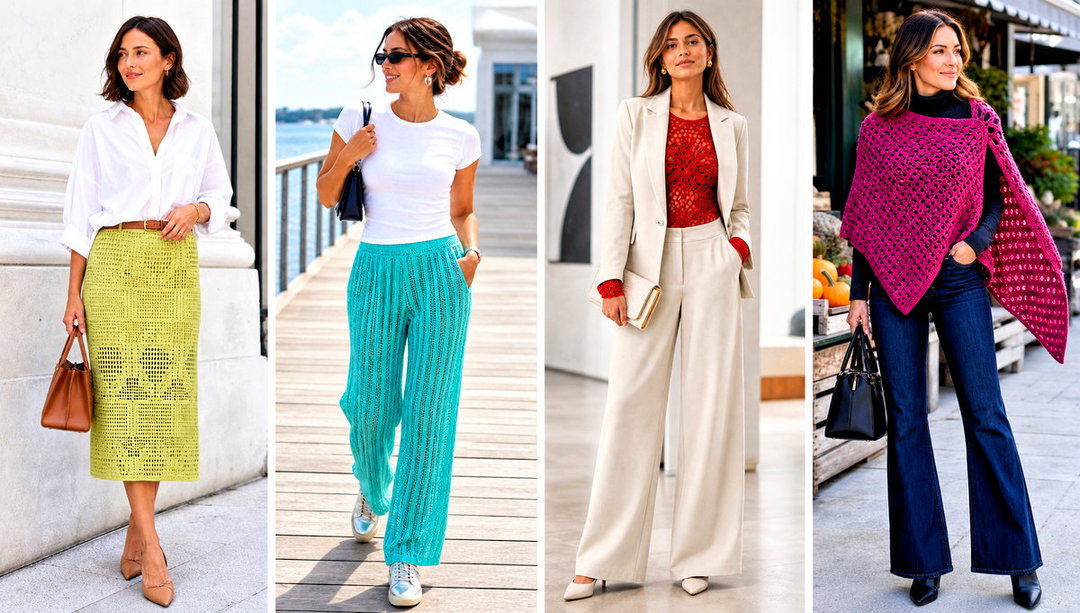 25 Crochet Garments Outfit Ideas for Everyday Layers