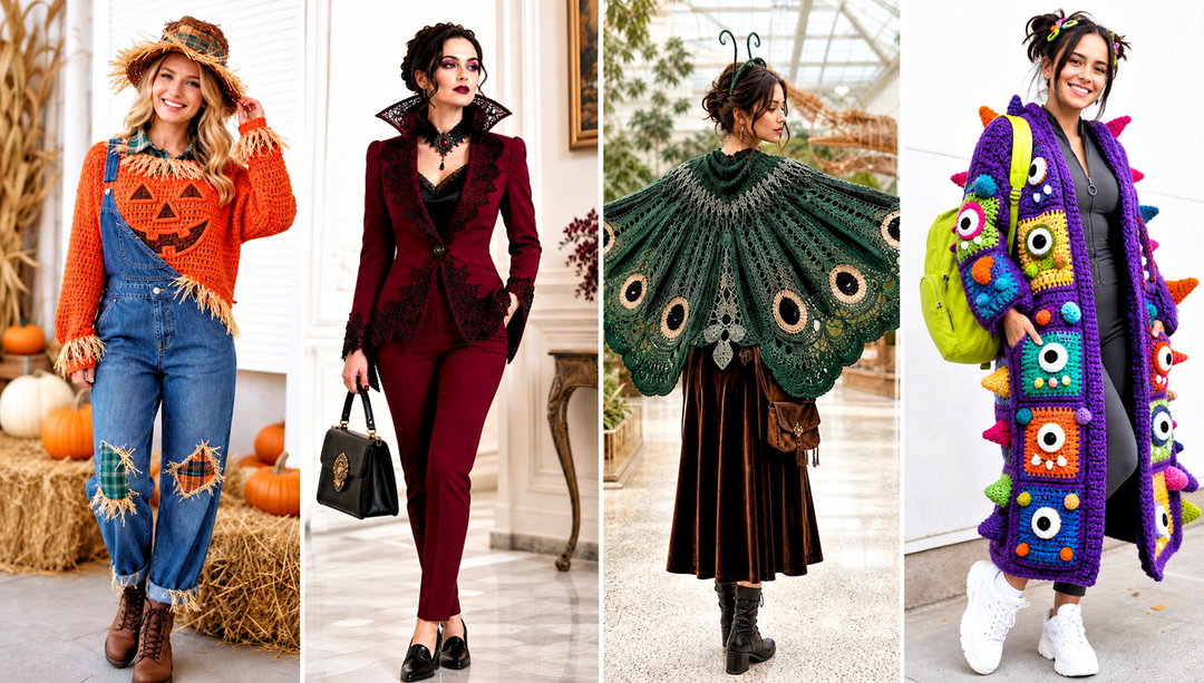 25 Crochet Halloween Costume Outfit Ideas for Women