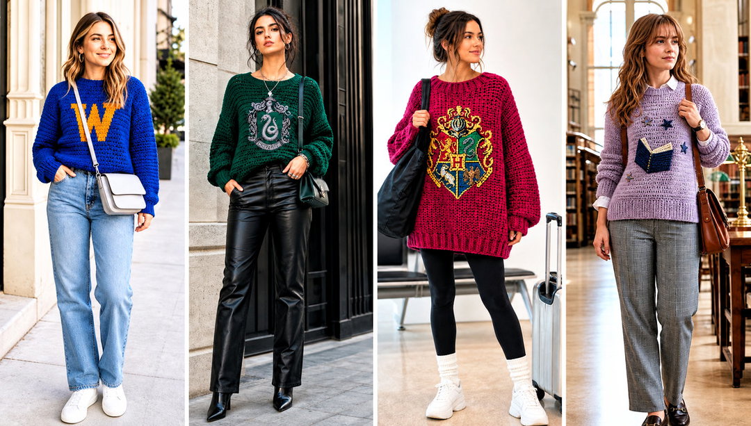 25 Crochet Harry Potter Sweater Outfit Ideas for Cozy Days
