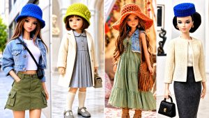 25 Crochet Hat for Doll Outfit Ideas for Mini Wardrobes