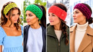 25 Crochet Head Band Outfit Ideas for Cool Morning Walks