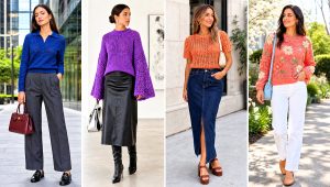 25 Crochet Knit Sweater Outfit Ideas for Cozy Layers