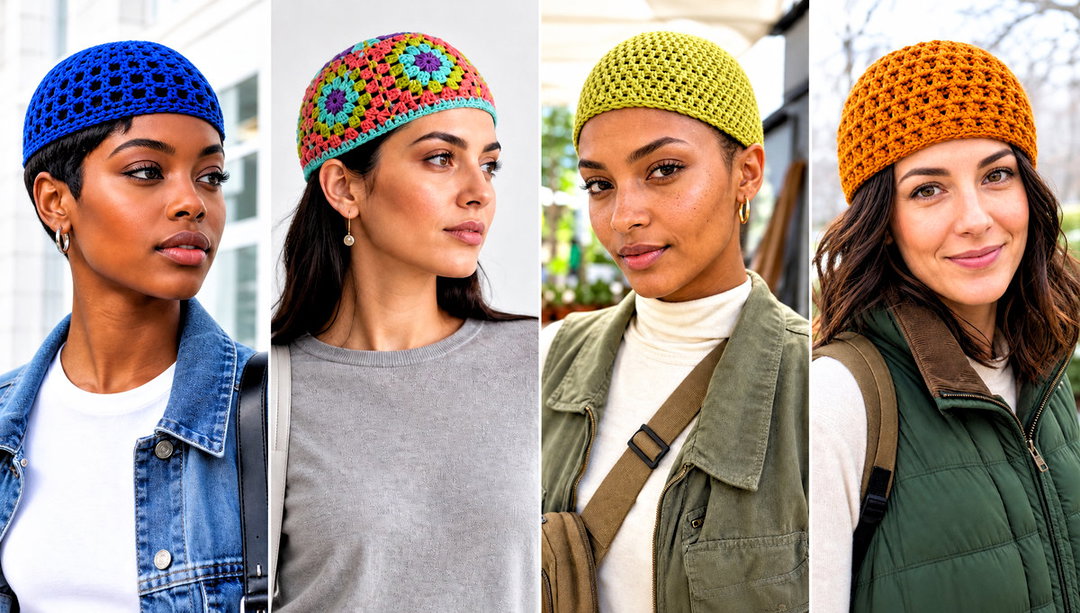 25 Crochet Kufi Hat Outfit Ideas for Everyday Style