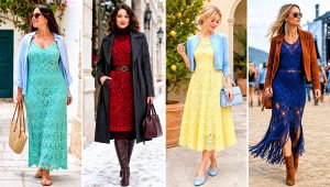 25 Crochet Lace Dress Outfit Ideas for Garden Parties