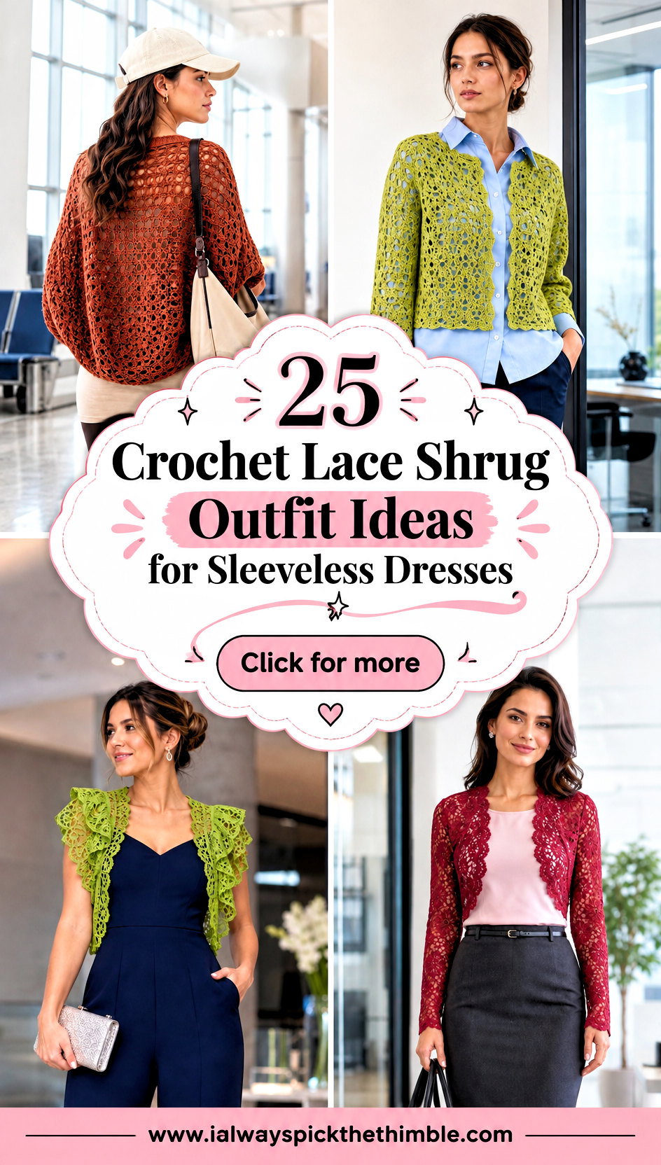 25 Crochet Lace Shrug Outfit Ideas for Sleeveless Dresses - 25 Crochet Lace Shrug Outfit Ideas for Sleeveless Dresses