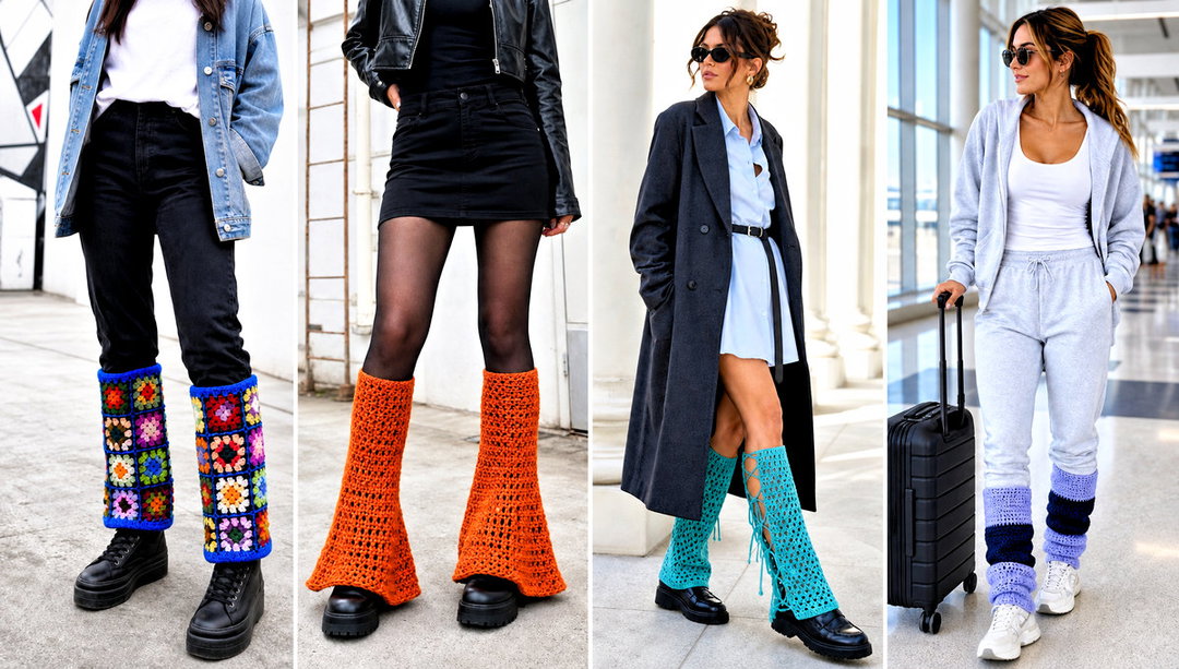 25 Crochet Leg Warmer Outfit Ideas for Balletcore Style