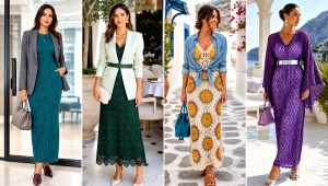 25 Crochet Long Dress Outfit Ideas for Beachside Dinners