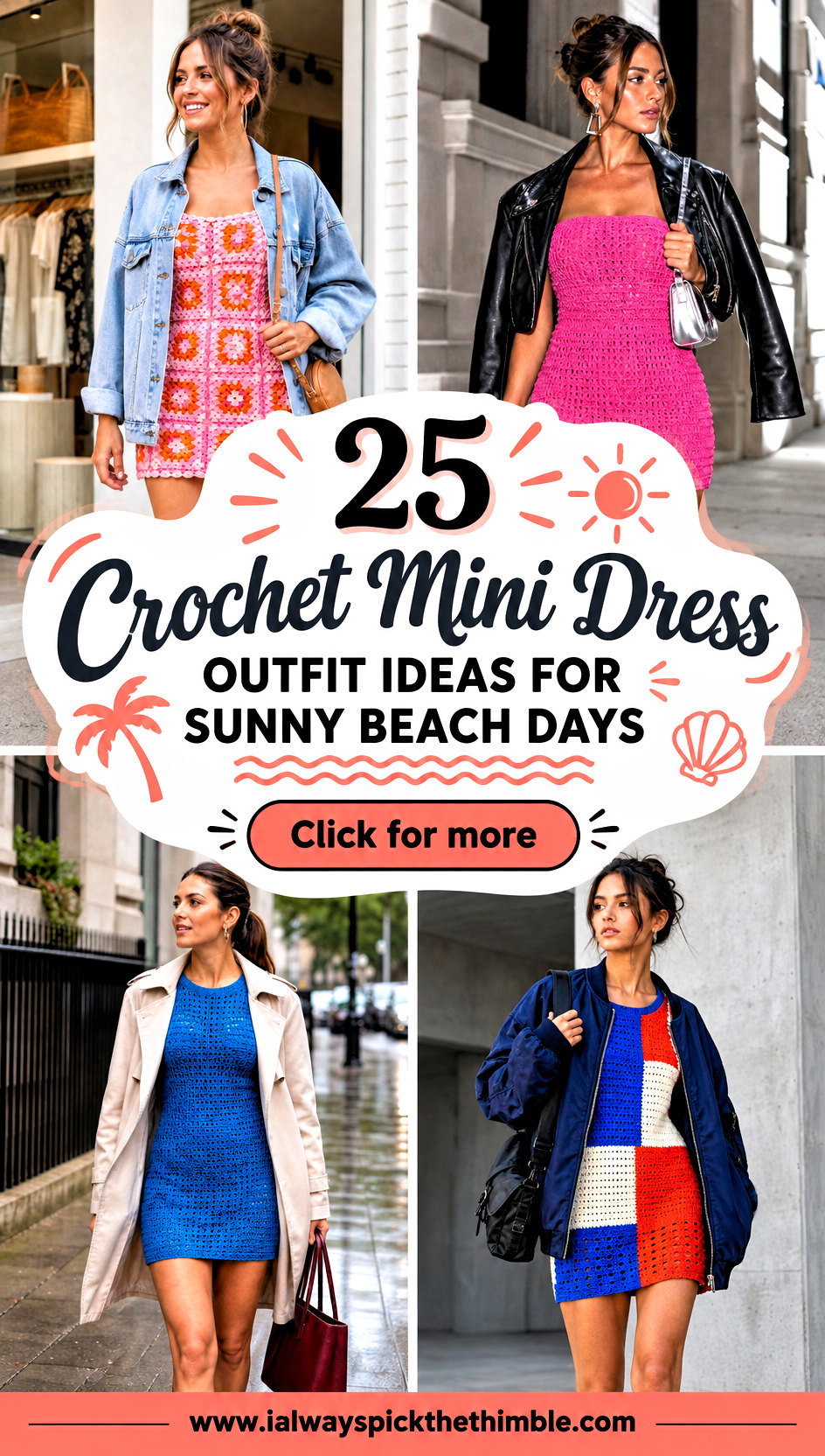 25 Crochet Mini Dress Outfit Ideas for Sunny Beach Days - 25 Crochet Mini Dress Outfit Ideas for Sunny Beach Days
