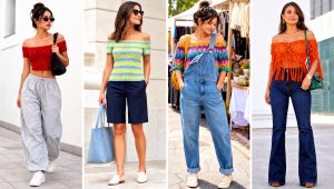 25 Crochet Off the Shoulder Top Outfit Ideas for Sunny Days