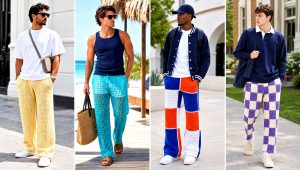 25 Crochet Pants for Men: Outfit Ideas for Summer Trips