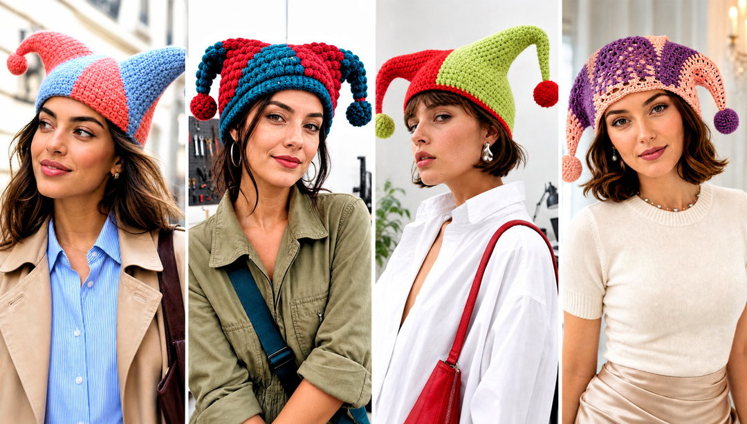 25 Crochet Pomni Hat Outfit Ideas for Playful Looks