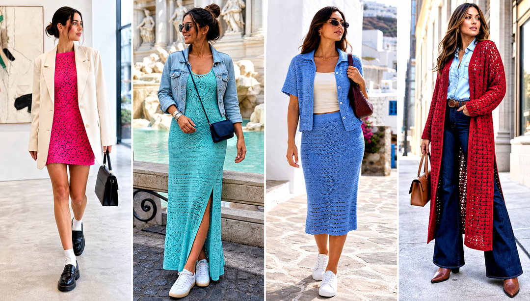 25 Crochet Projects Clothes and Outfit Ideas for Spring