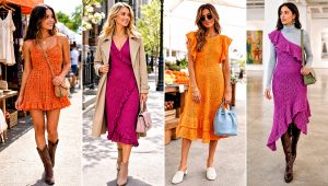 25 Crochet Ruffle Dress Outfit Ideas for Garden Parties