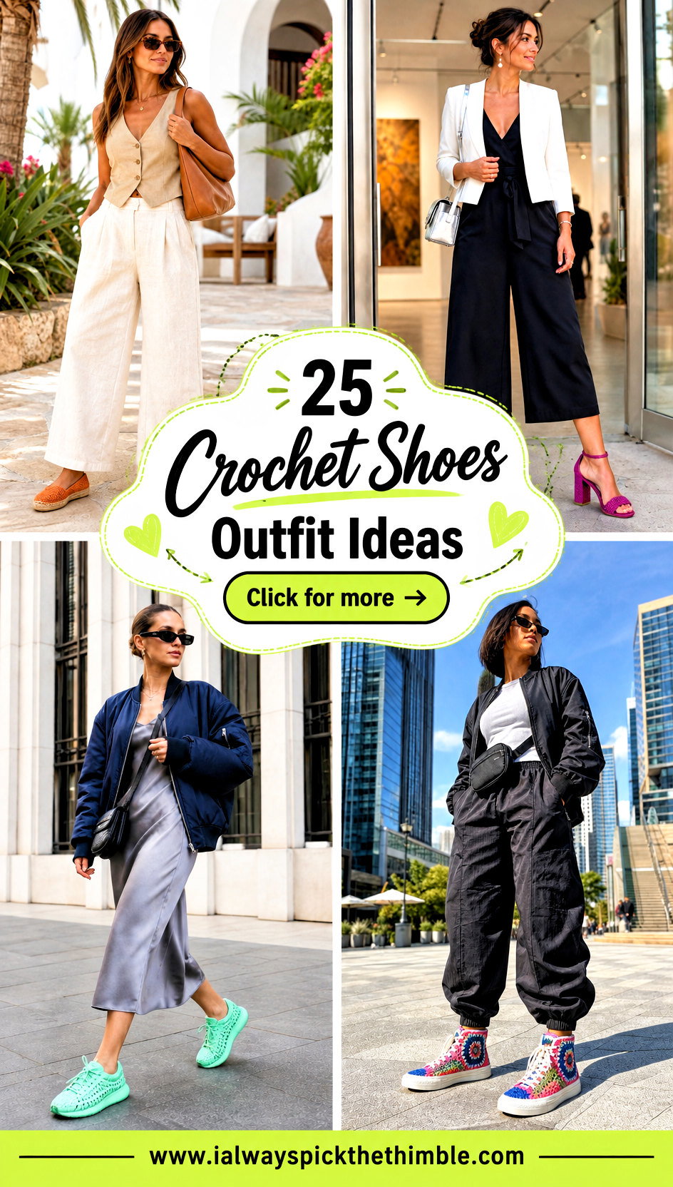 25 Crochet Shoes Outfit Ideas for Comfortable Daywear - 25 Crochet Shoes Outfit Ideas for Comfortable Daywear
