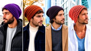 25 Crochet Slouchy Hat Men’s Slouch Beanie Outfit Ideas
