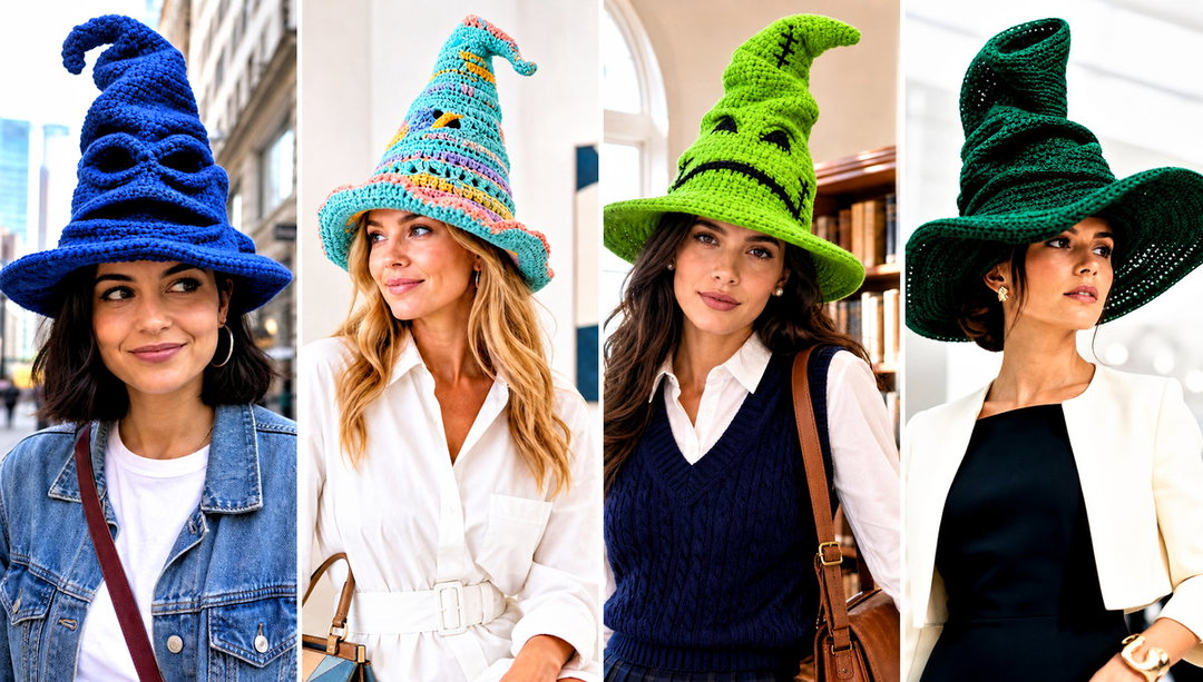 25 Crochet Sorting Hat Outfit Ideas for Costume Parties