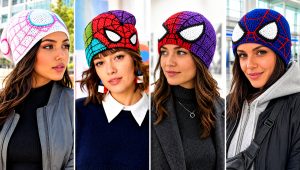 25 Crochet Spider-Man Beanie Outfit Ideas for Comic Fans