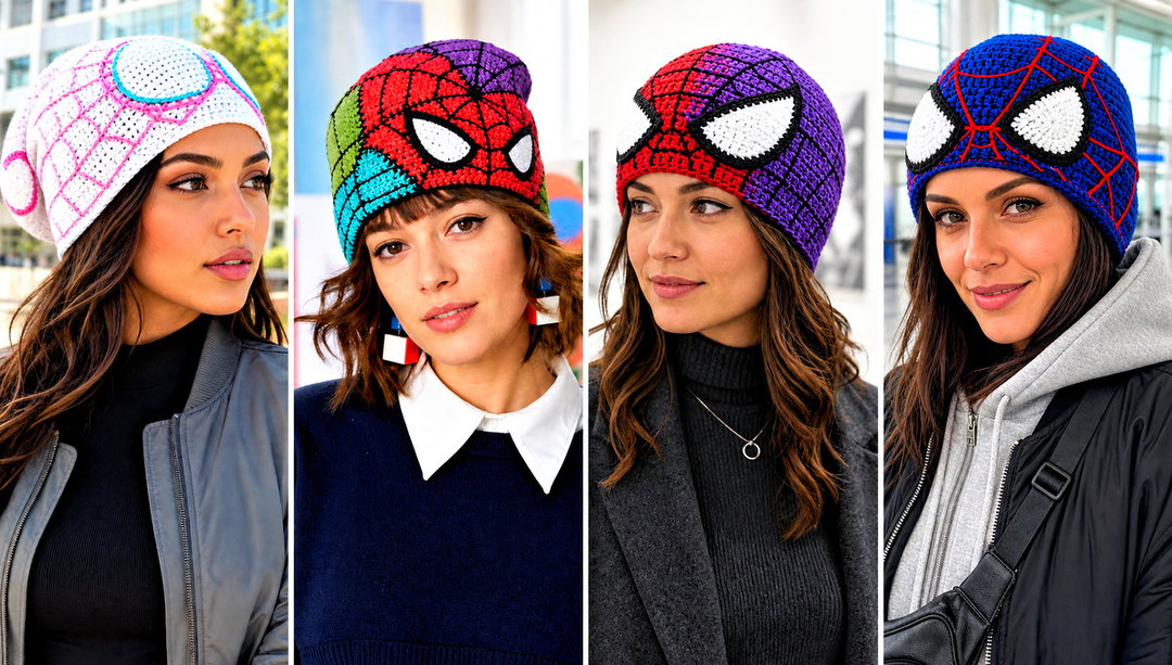 25 Crochet Spider-Man Beanie Outfit Ideas for Comic Fans