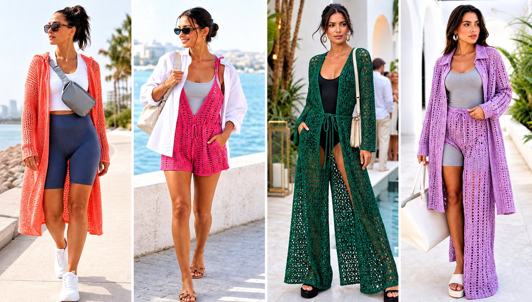 25 Crochet Summer Cover Up Outfit Ideas for Resort Days