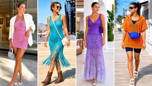 25 Crochet Summer Dress Outfit Ideas for Garden Parties
